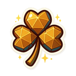 The Blessed by Fortune sticker