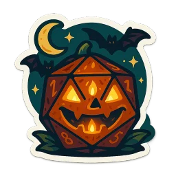 The Halloween 2026 sticker