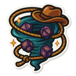 The Probability Wrangler sticker