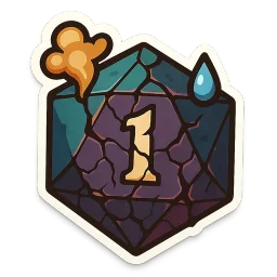 The Critical Fail sticker